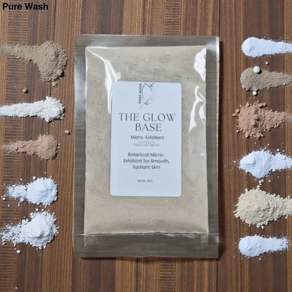 The Glow Base - Micro Exfoliant - Pure Wash Canadian Made - Winnipeg