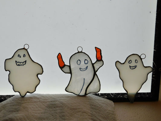 these stained glass trouble makers are a team , or maybe keep them apart, each approx 3 1/2 x 4 in - Pure Wash Canadian Made - Winnipeg