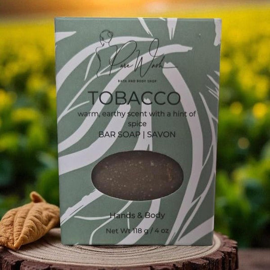 Tobacco leaf soap bar - Pure Wash Canadian Made - Winnipeg
