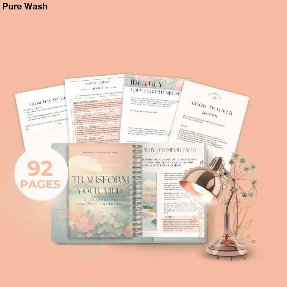 Transform your Mind Journal - Pure Wash