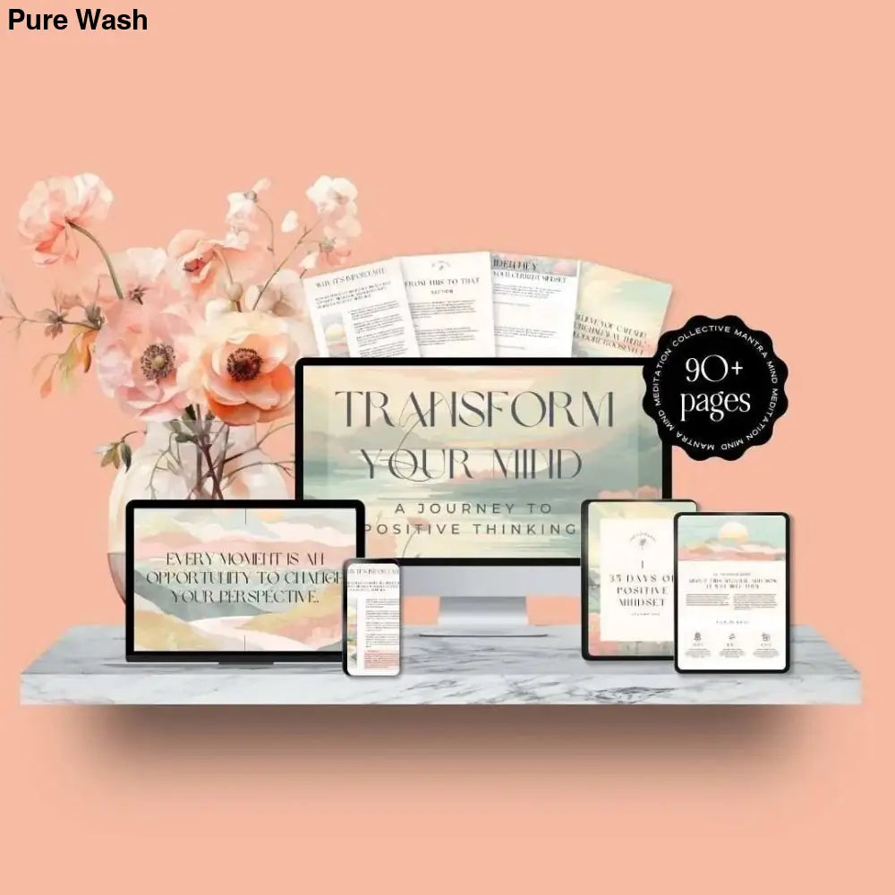 Transform your Mind Journal - Pure Wash
