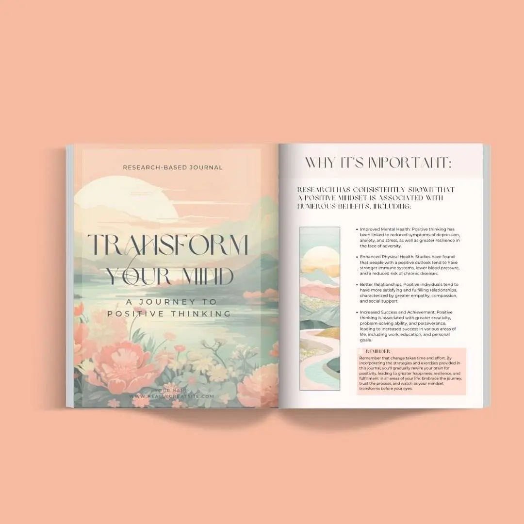 Transform your Mind Journal - Pure Wash