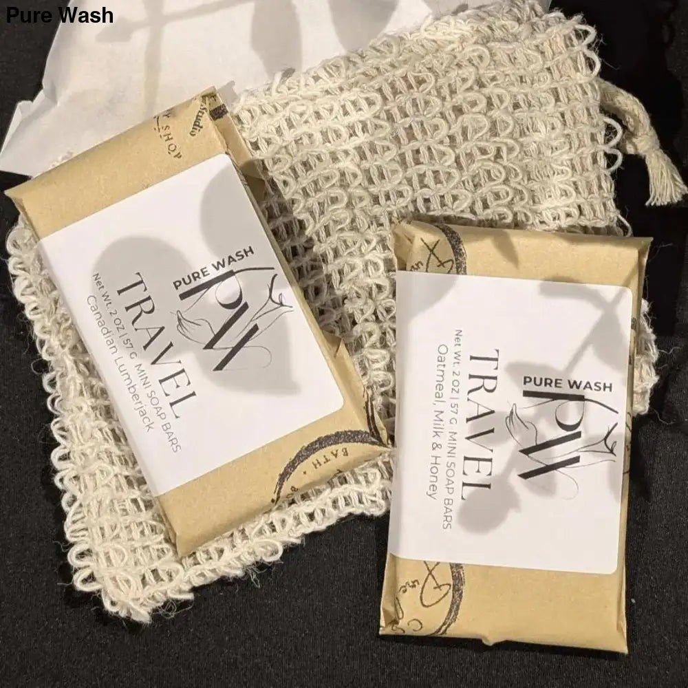 Travel Mini Soap Bars - Pure Wash