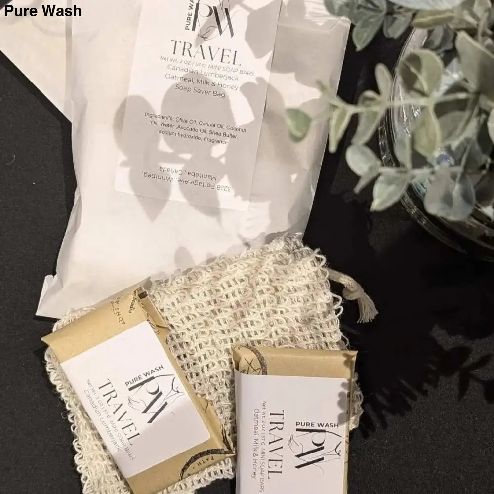 Travel Mini Soap Bars - Pure Wash