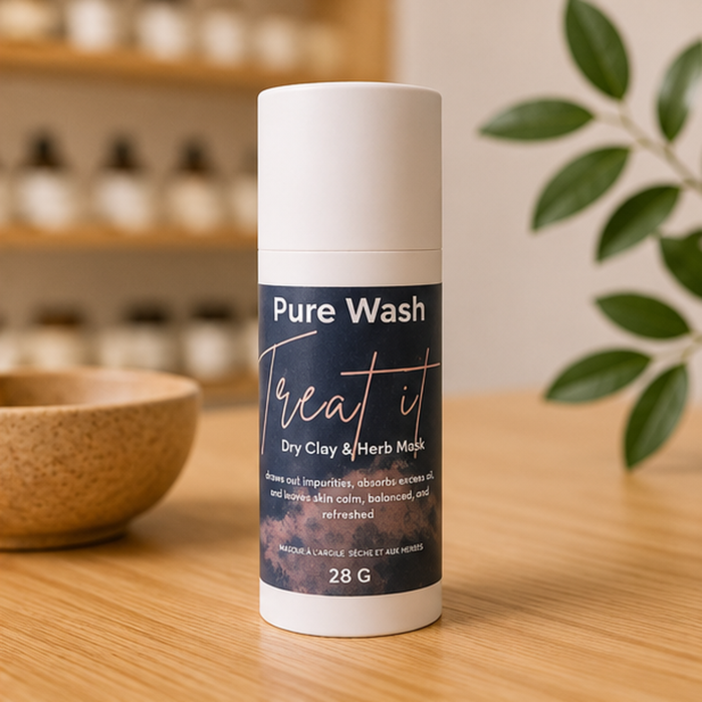 Treat It – Dry Clay & Herb Mask