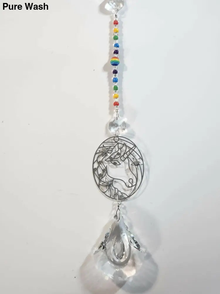 Unicorn Long Suncatcher - Pure Wash Canadian Made - Winnipeg