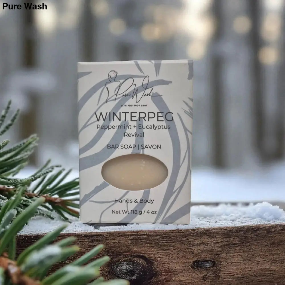WinterPeg Soap Bar - Pure Wash Canadian Made - Winnipeg