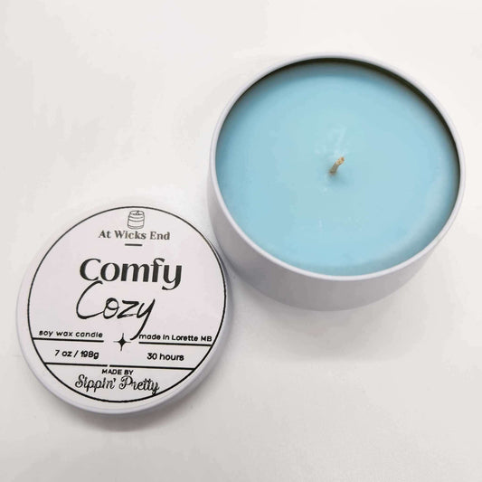 Comfy Cozy Candle - Warm Blanket Fragrance | Hand Poured Scented Candle