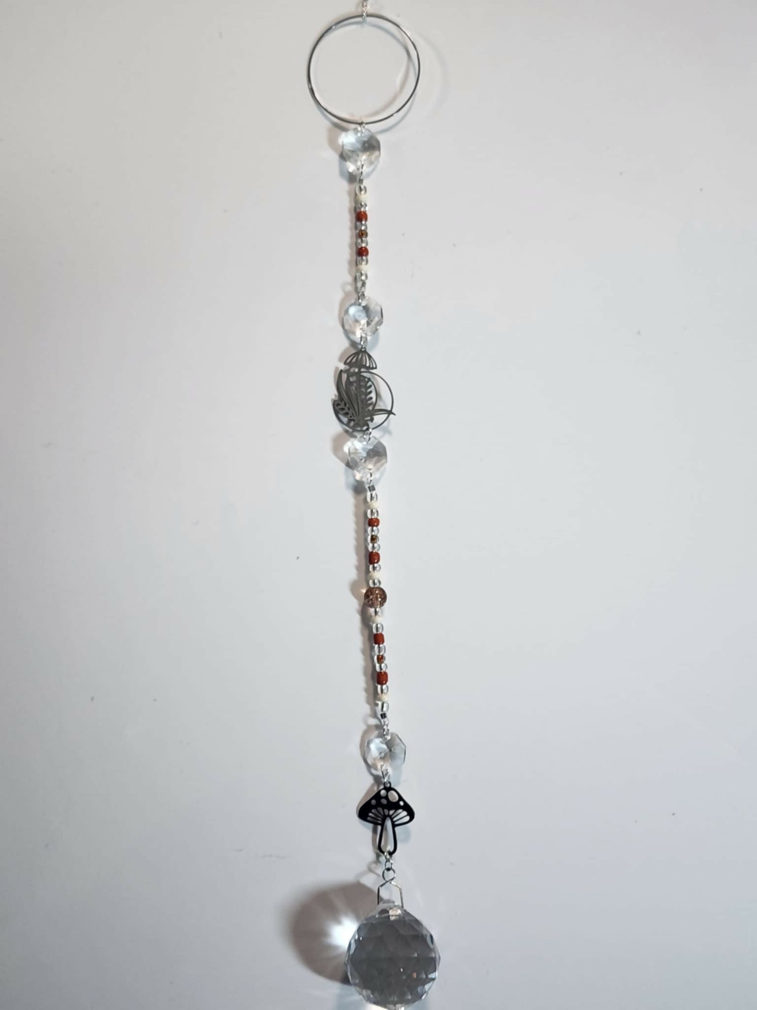 Mushroom Long Suncatcher - Pure Wash Canadian Made - Winnipeg