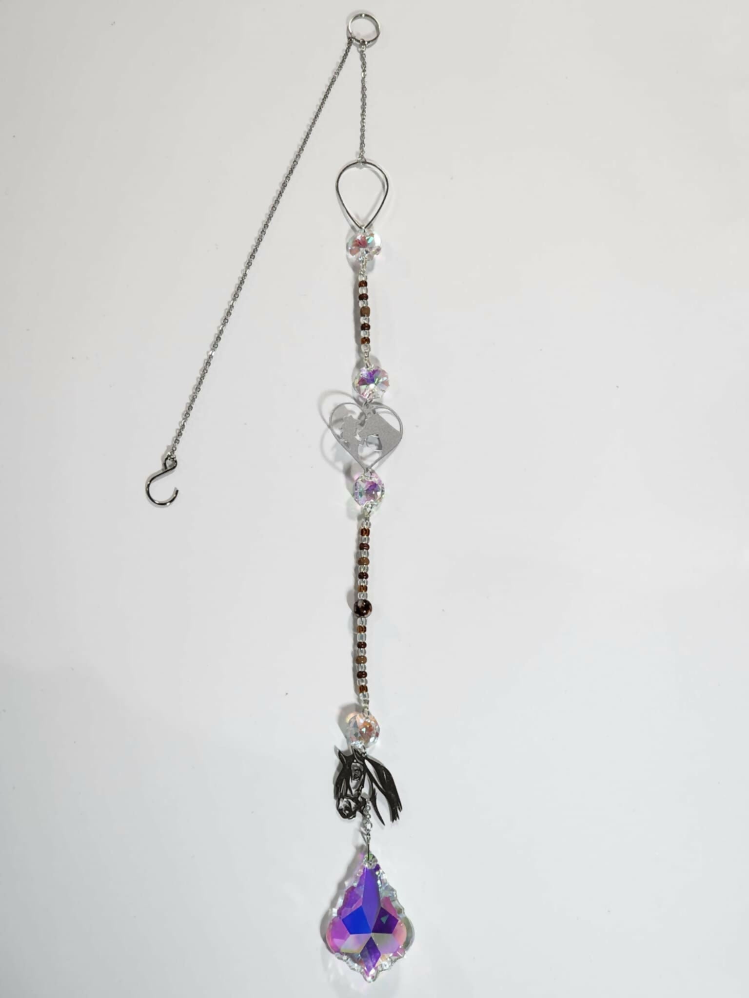 Horse Long Suncatcher - Pure Wash Canadian Made - Winnipeg