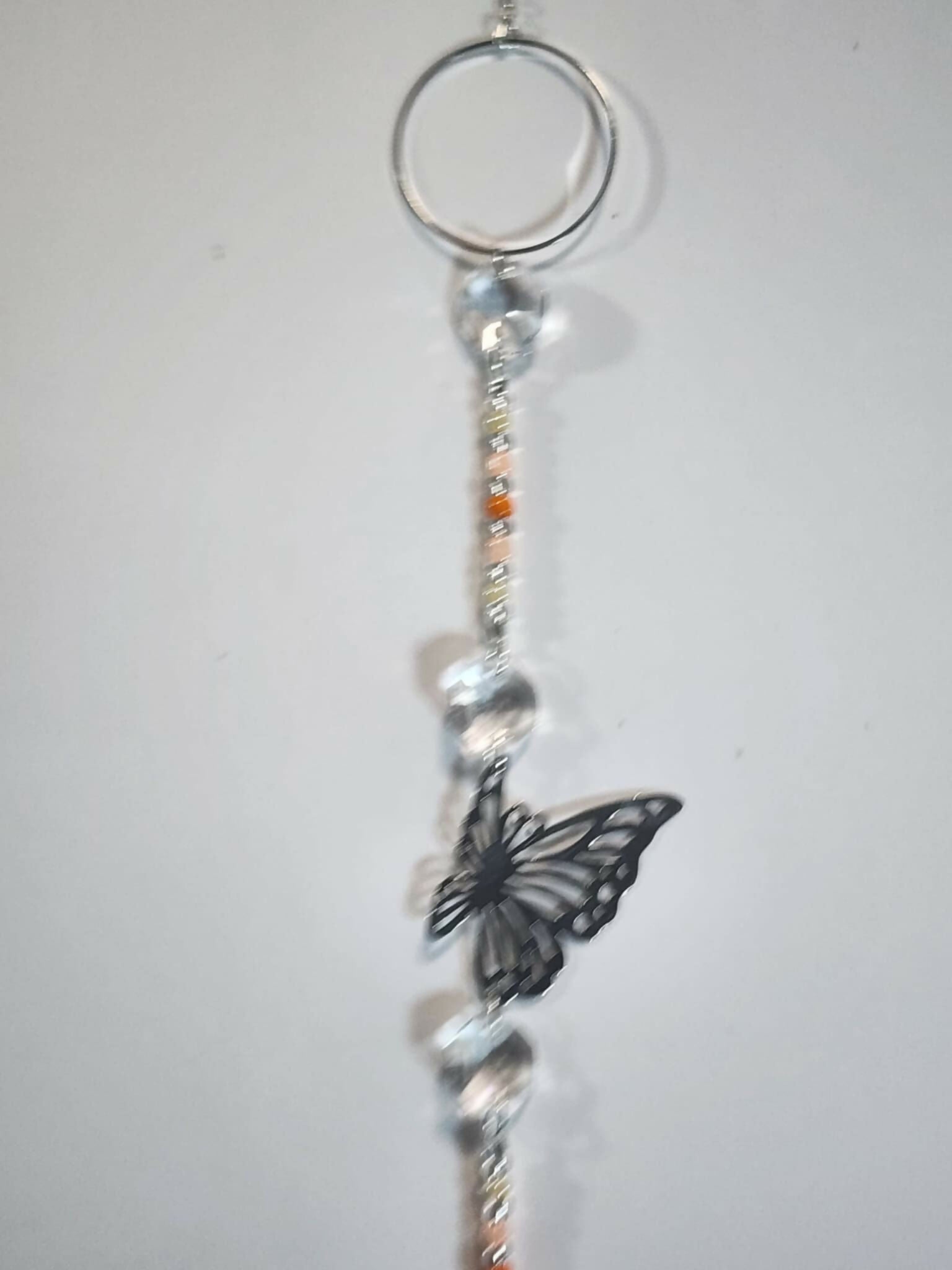 Butterfly 4 Long Suncatcher - Pure Wash Canadian Made - Winnipeg