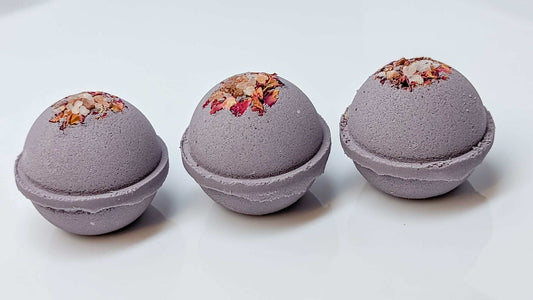 Indulge in tranquility with our Midnight bath bomb, a luxurious escape for your self-care rituals | CG Pure Wash