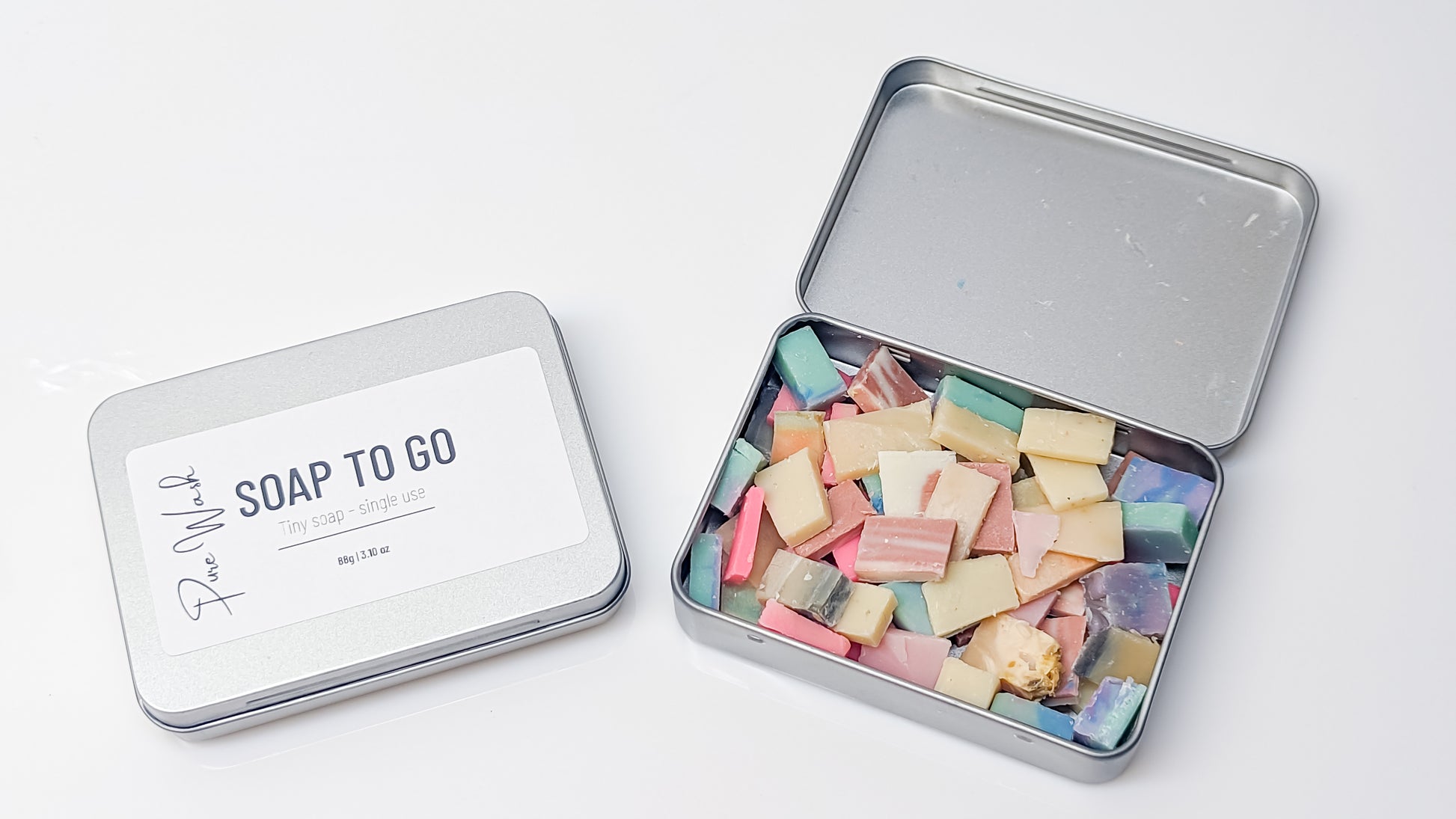 One-Time Use Mini Soaps - Luxury on the Go | CG Pure Wash Compact and Convenient Mini Soaps for Cleanliness Anywhere | CG Pure Wash
