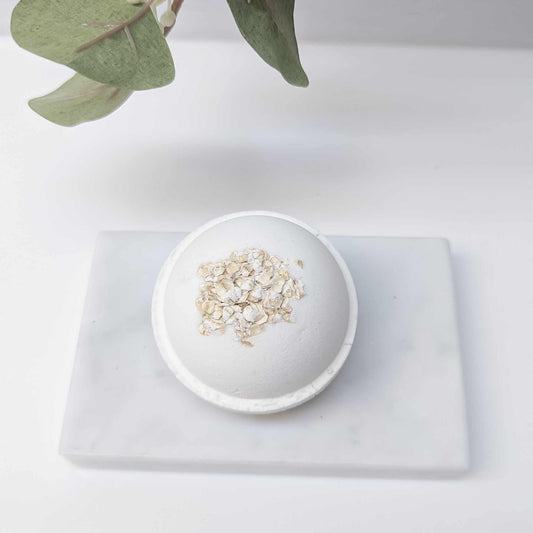 Luxurious Oatmeal, Milk and Honey Bath Bomb | CG Pure Wash