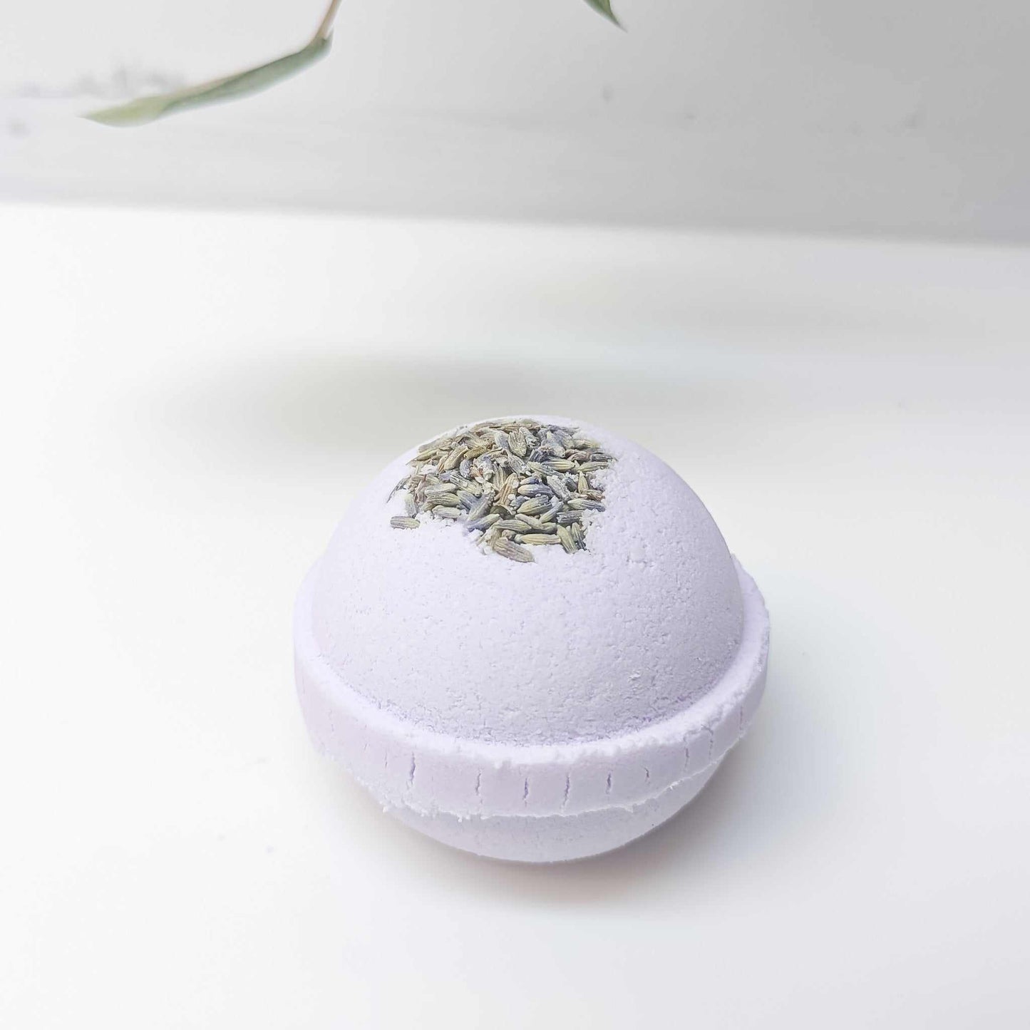 Soothing Lavender Bath Bomb with floating lavender buds | CG Pure Wash
