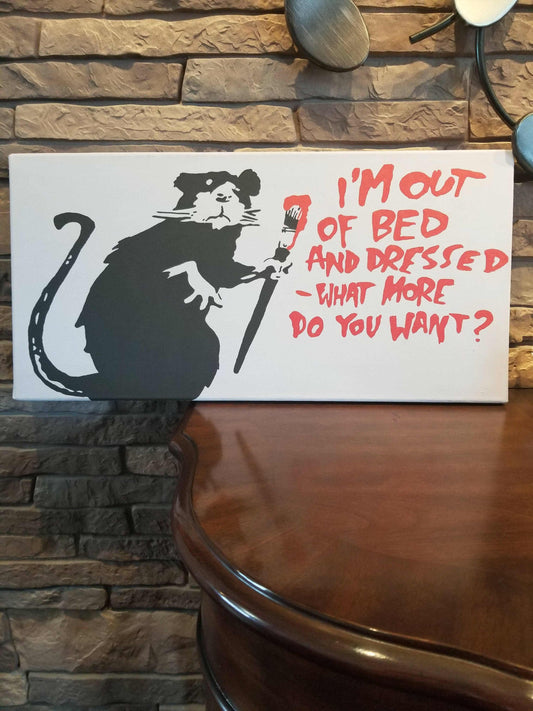 A Notice of Dressed Rat Painting | CG Pure Wash
