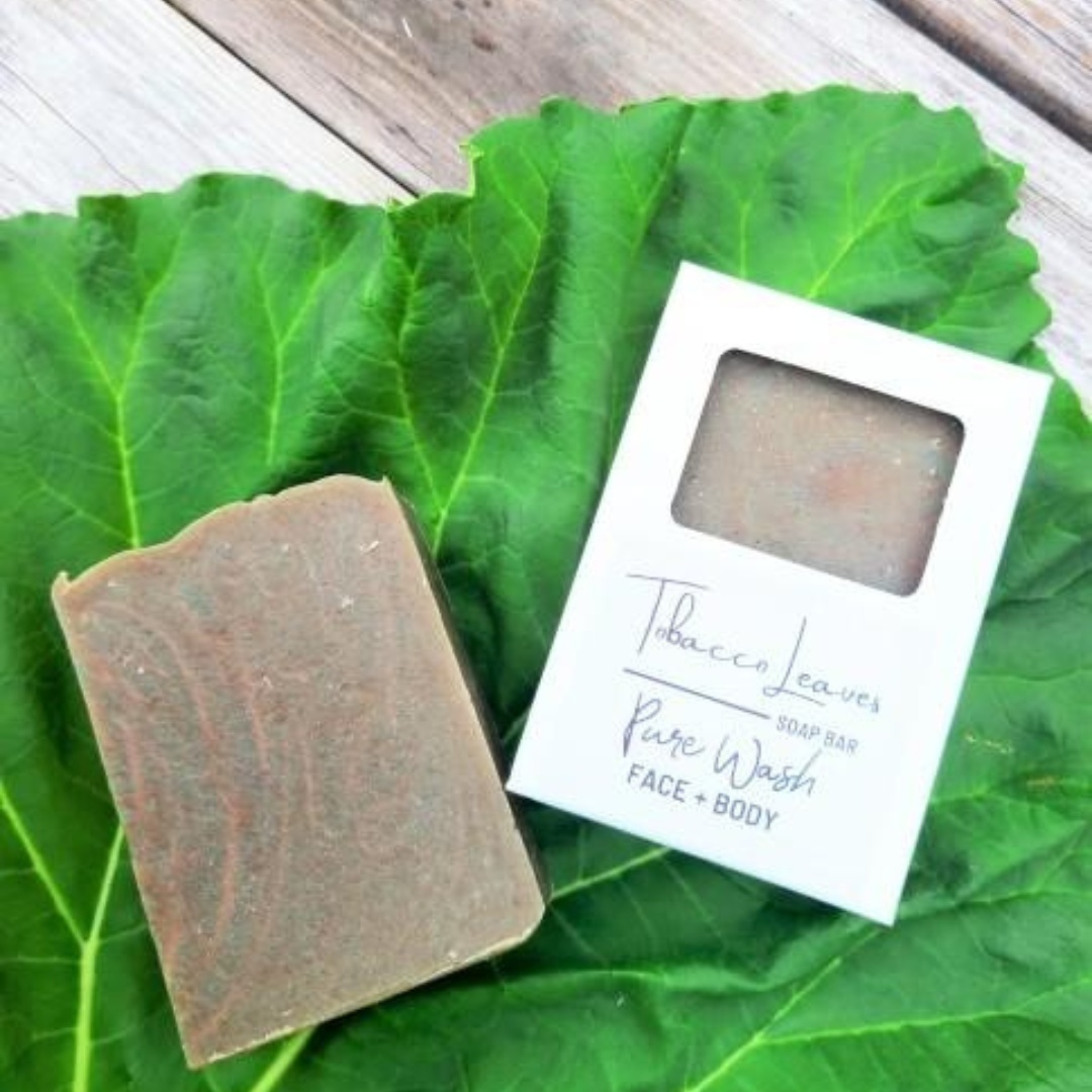 Tobacco leaf soap bar - CG Pure Wash